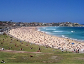 Bondi Beach on the Sydney and Bondi Hop On Hop Off Explorer Tours